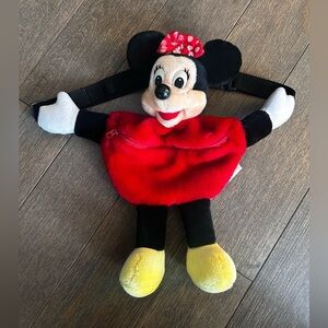 Vintage Disney Minnie Mouse plush Fanny pack / belt‎ bag